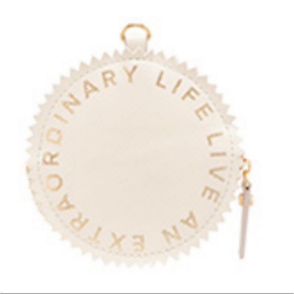 India Hicks Watch Coin Purse - Ivory - New